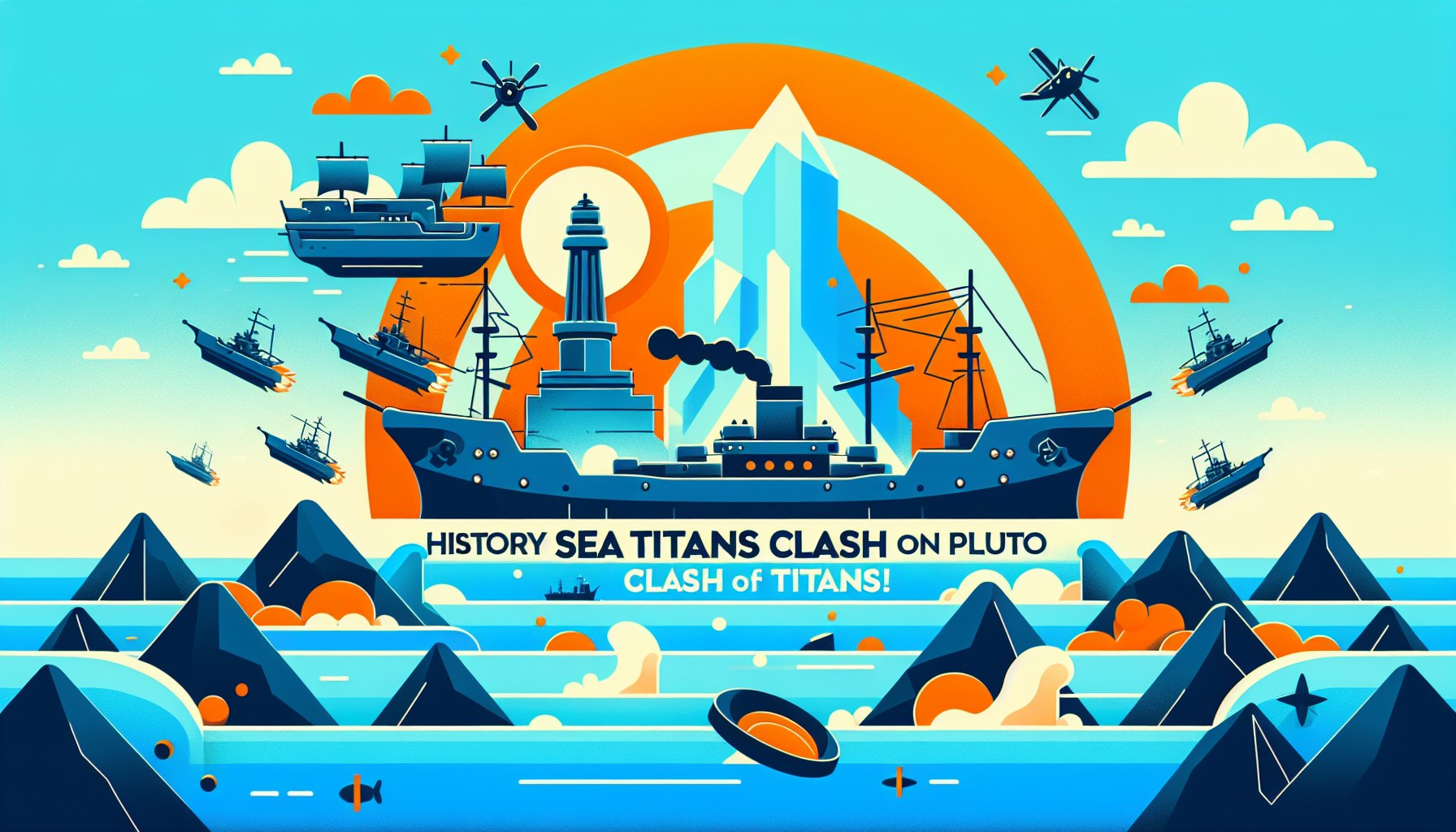 Морские титаны схлестнулись на Pluto TV! История оживает в World of Warships Clash of Titans!